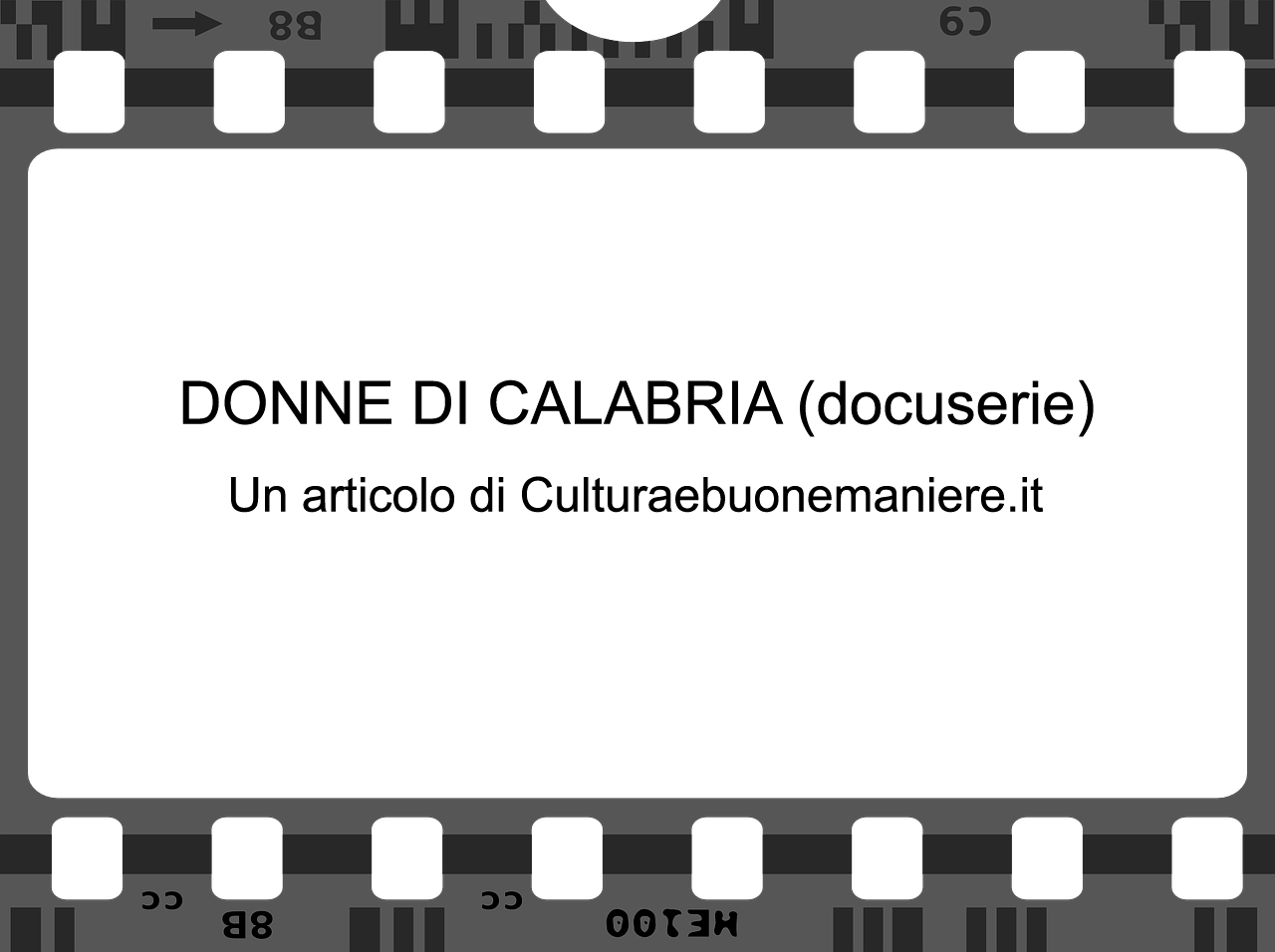 Donne di Calabria: la docuserie di Rai Storia prodotta dalla Calabria Film Commission e Anele