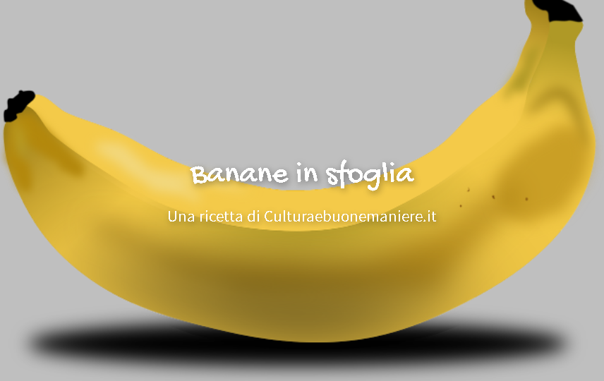 Banane in sfoglia